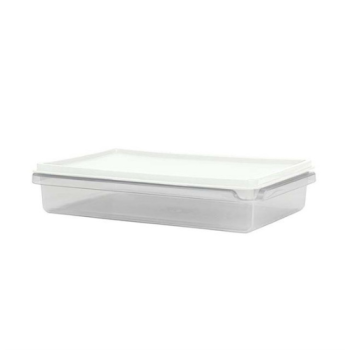 Cuisine Queen Rectangular Food Storer 1.1L White
