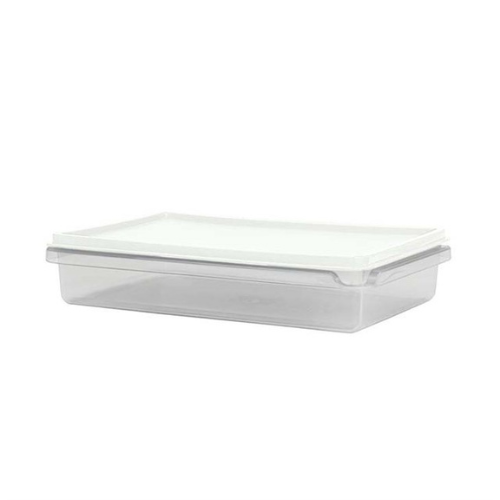 Cuisine Queen Rectangular Food Storer 1.1L White