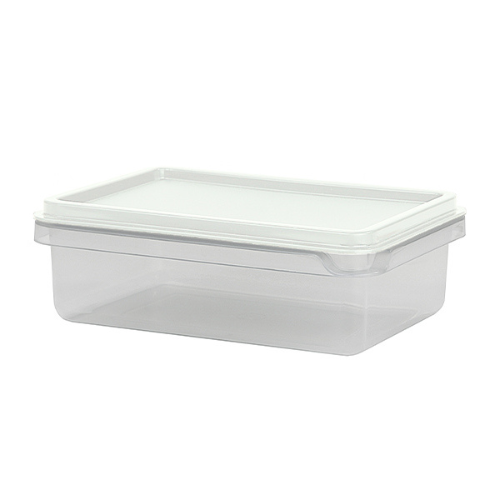 Cuisine Queen Rectangular Food Storer 1.2L White