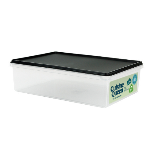 Cuisine Queen Rectangular Food Storer 5L Charcoal
