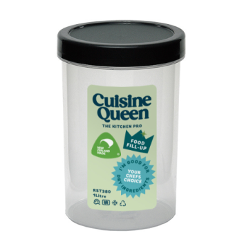 Cuisine Queen Round Screwtop 1.0L