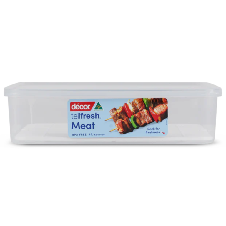 Decor Tellfresh® Meat Storer with Rack 4L