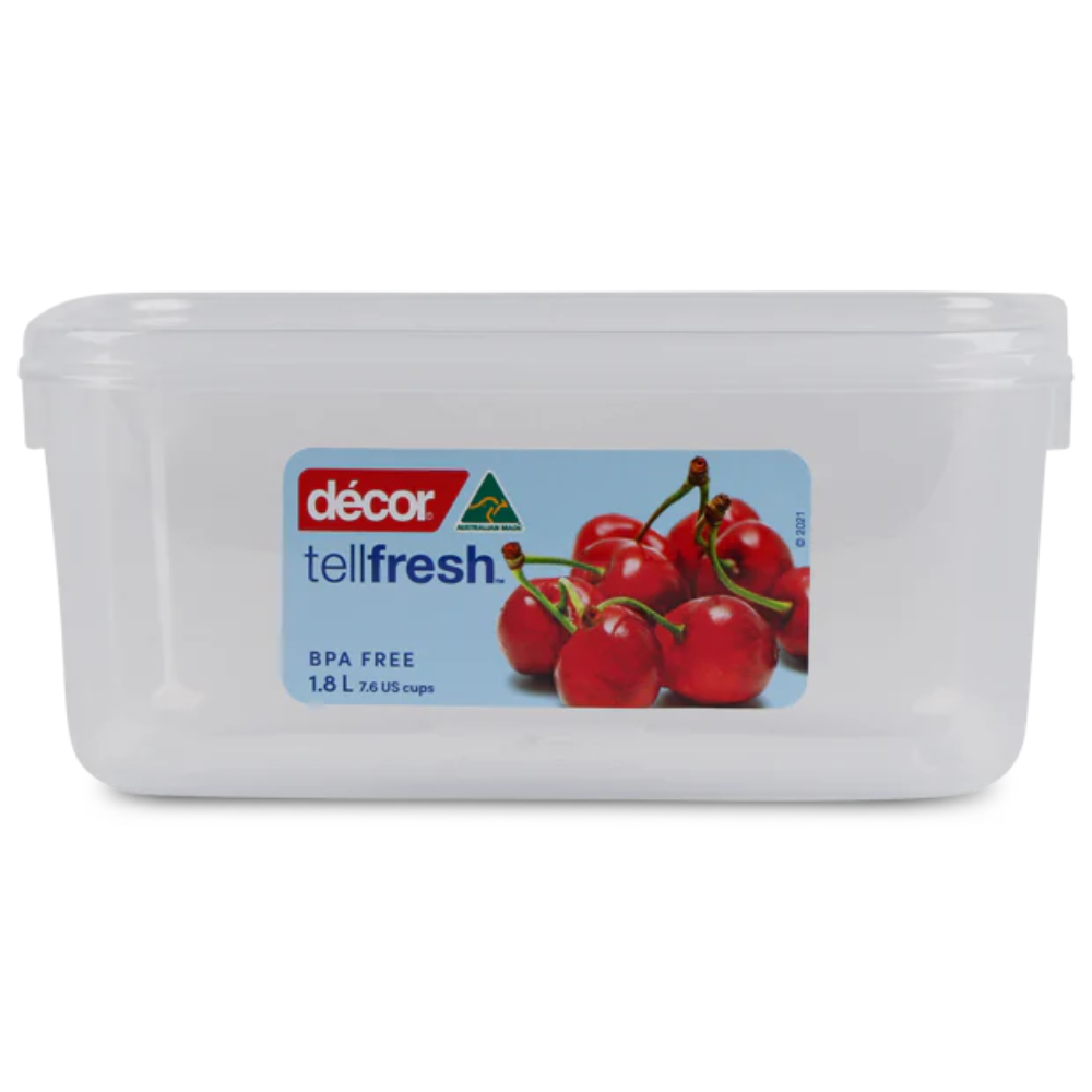 Decor Tellfresh® Oblong Storer 1.8L