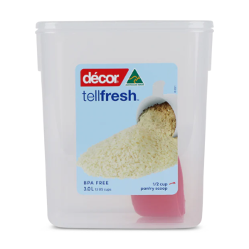 Decor Tellfresh® Tall Oblong Storer 3.0L