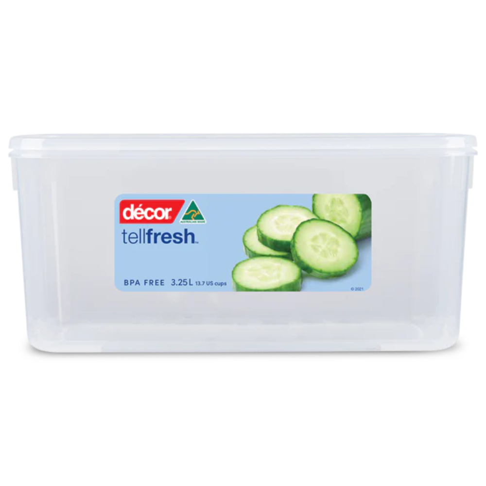 Decor Tellfresh® Tall Oblong Storer 3.25L (1)