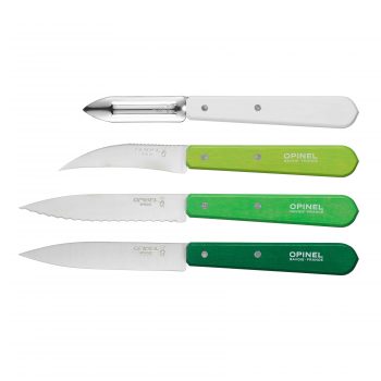Opinel Kitchen Essentials Knives Primavera Spring Set of 4