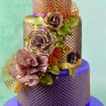 Cake Lace Mat By Claire Bowman - 3D Fishnet