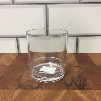 Polycarbonate Spirit Glass Stackable Clear 266ml
