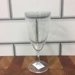 Polycarbonate Wine Glass Stemmed Clear 200ml