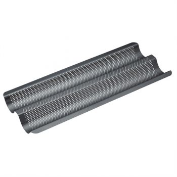 Bakemaster Non-Stick Perfect Crust Baguette Tray