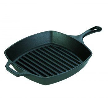 lodge square cast iron grill pan
