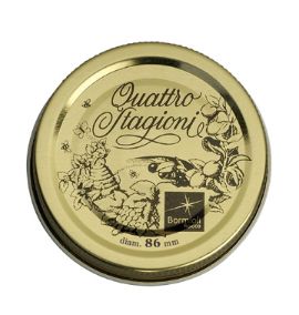 Bormioli Rocco Quattro Stagioni 86mm Jar Lid Set of 2
