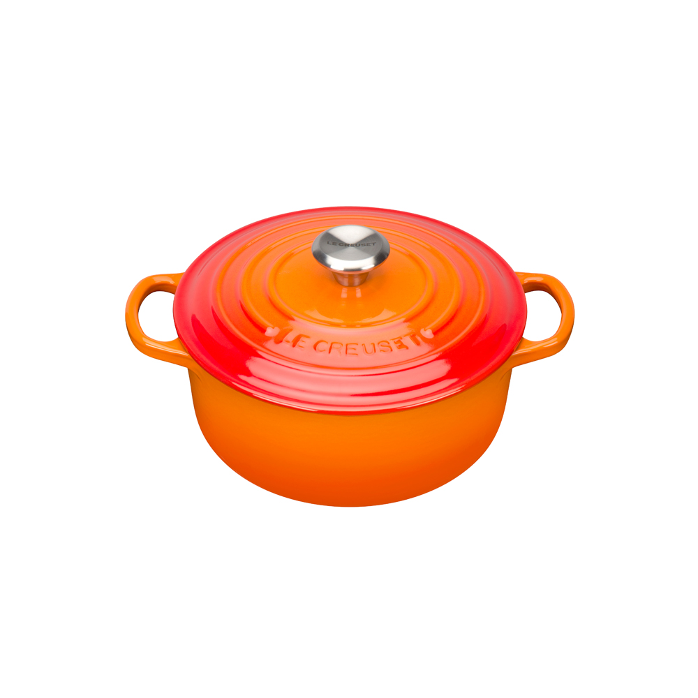 Le Creuset Cast Iron Casserole 20cm Volcanic