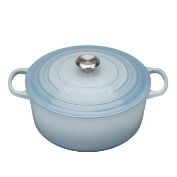 Le Creuset Cast Iron Casserole 28cm Coastal Blue