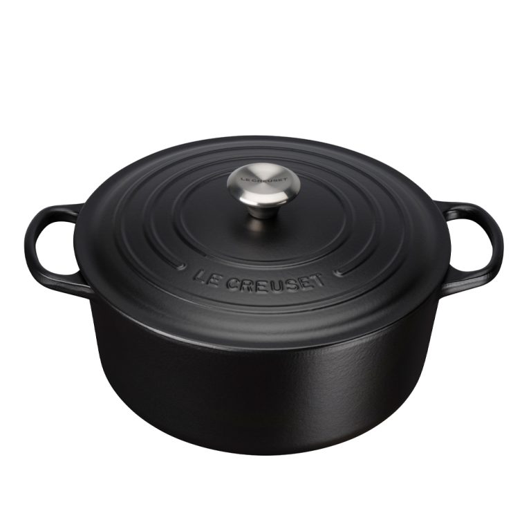 Le Creuset Cast Iron Casserole 28cm Satin Black