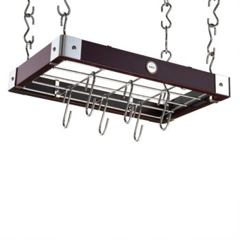 hahn Ceiling Rack Metro Espresso Wood