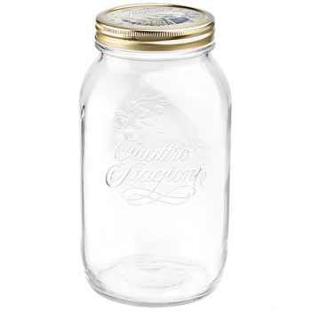 Bormioli Rocco Quattro Stagioni Glass Jar 1.5L