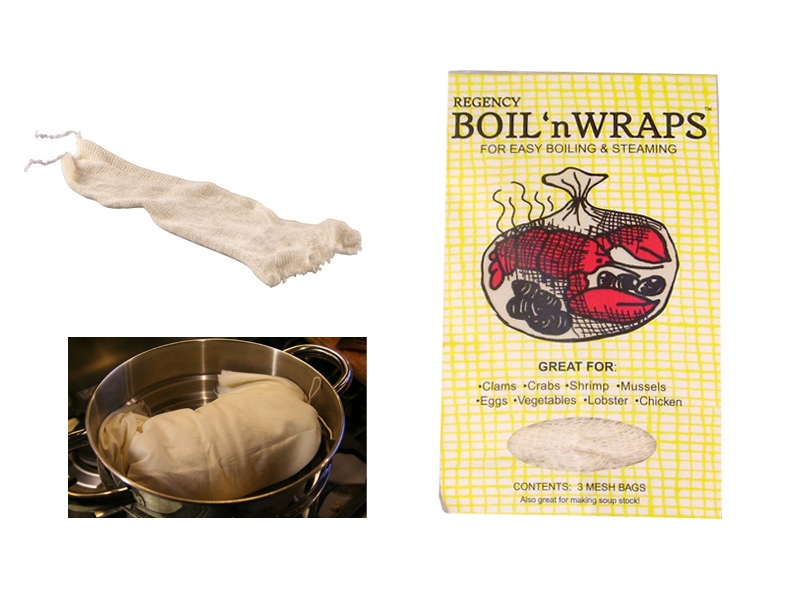 Boil 'N Wraps Pack of 3 Chef's Complements