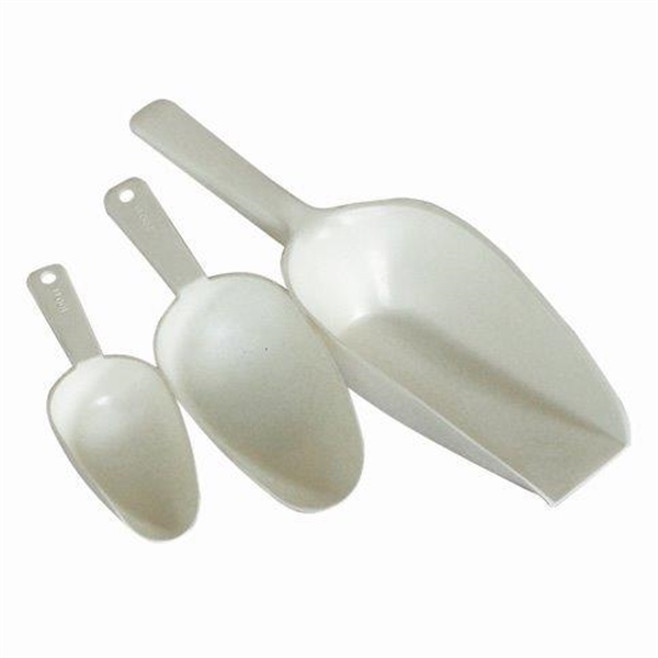 Plastic Food Scoop (3 Sizes) Chef's Complements