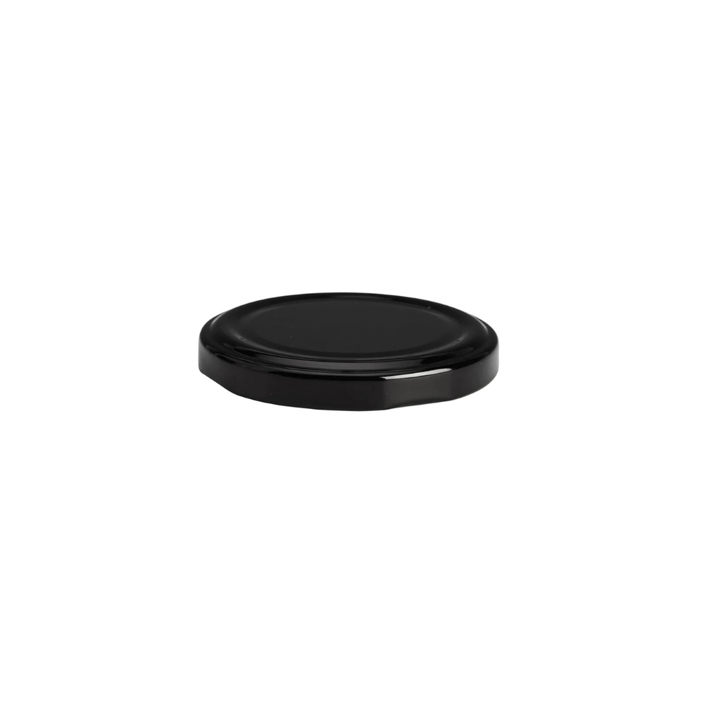 Twist Top Jar Lid 63mm Black