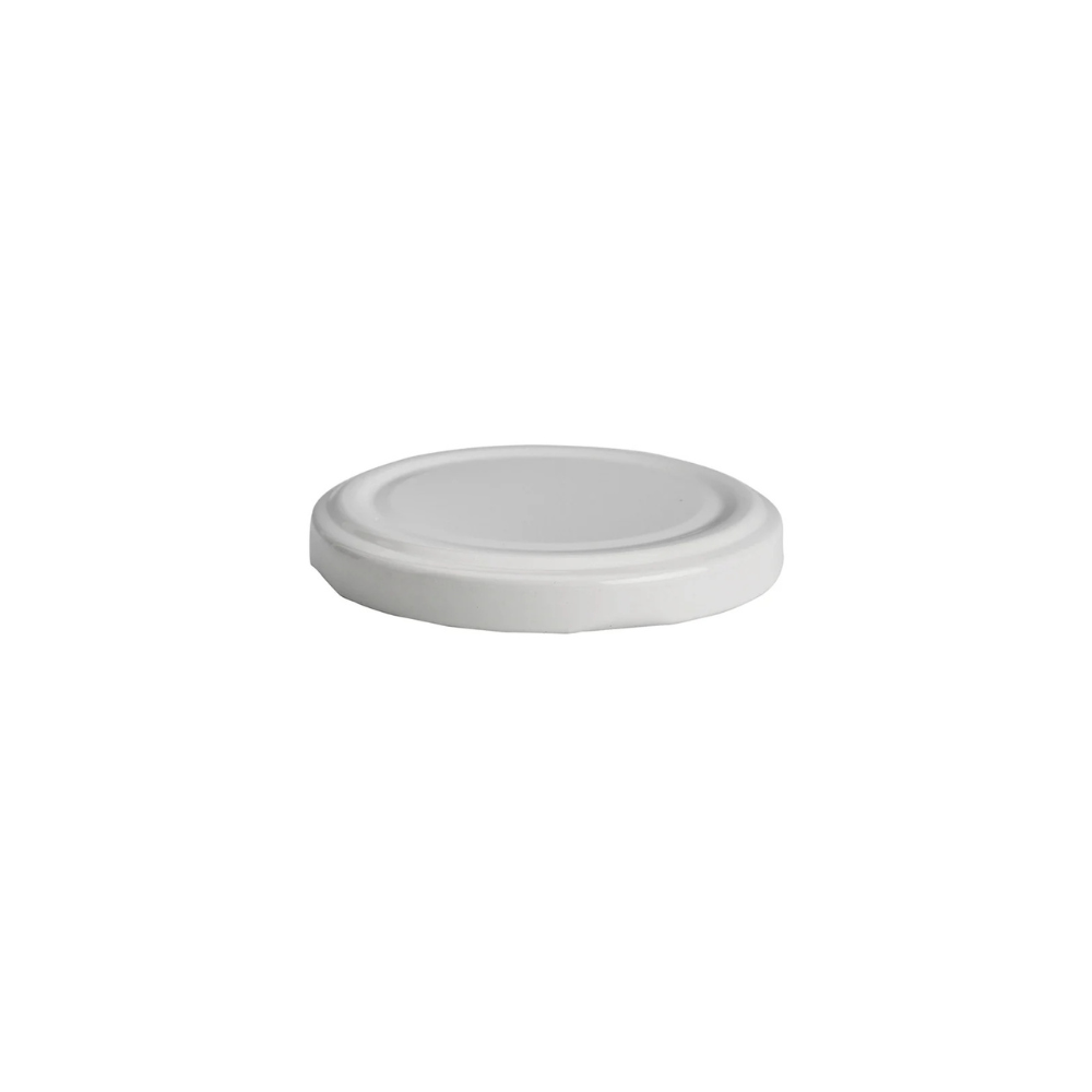 Twist Top Jar Lid 63mm White