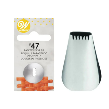Wilton Tip Basketweave No. 47