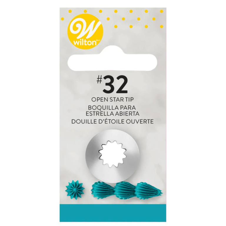 Wilton Tip Open Star No. 32