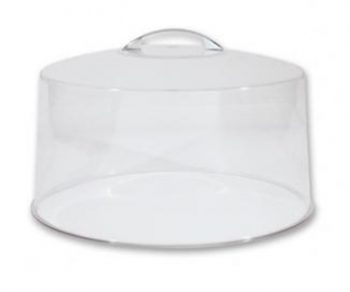 Cake Cover with Chrome Handle