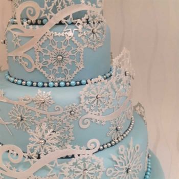 Cake Lace Mat By Claire Bowman - Crystal