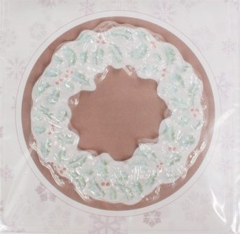 Christmas Wreath Texture Mat