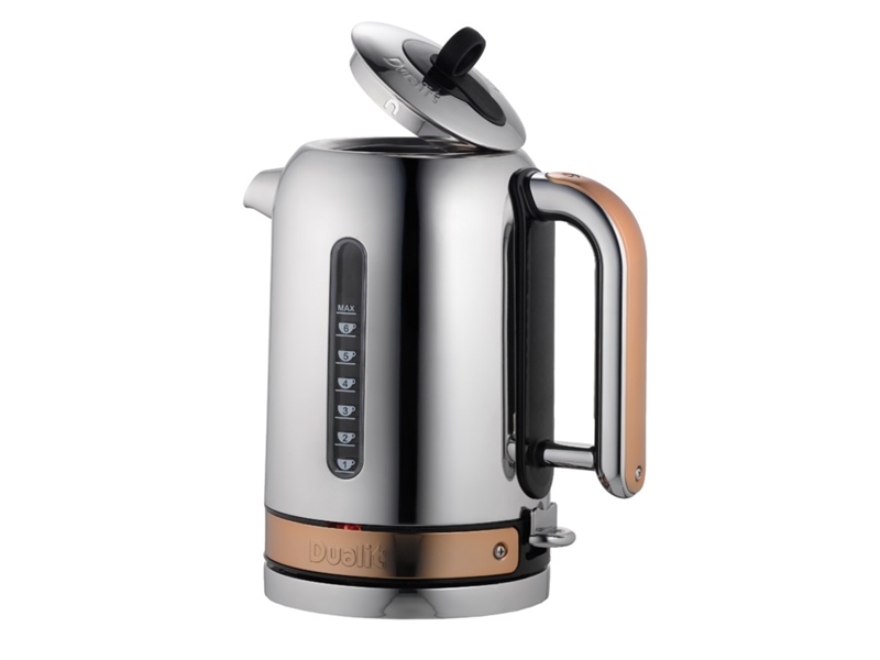 Dualit Classic Kettle Copper 1.7L Chef's Complements