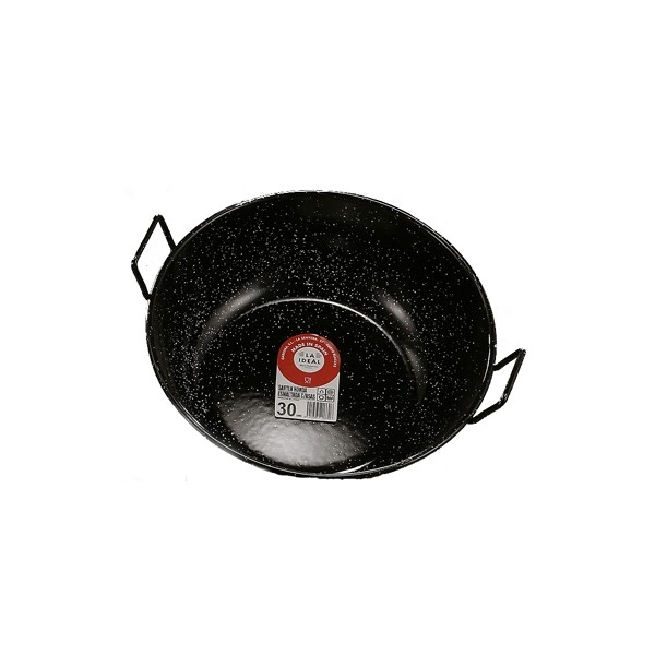 Deep Enamelled Paella Pan Chef's Complements