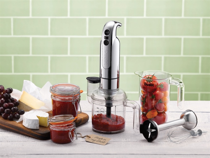Dualit Hand Blender with Accessories Chrome - Chef's Complements