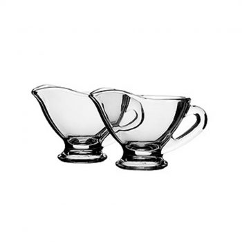 Pasabahce Basics Glass Sauce Jugs 60ml Set of 2