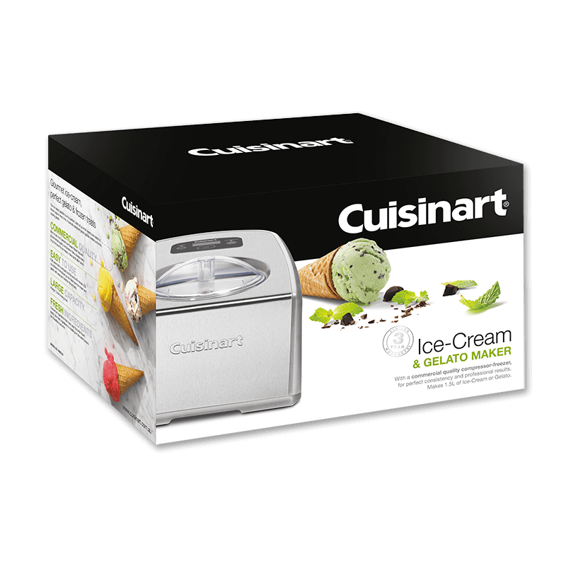 Cuisinart Ice Cream Maker with Compressor 1.5L Chef