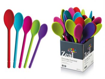 Zeal Silicone Traditional Large Spoon 30cm