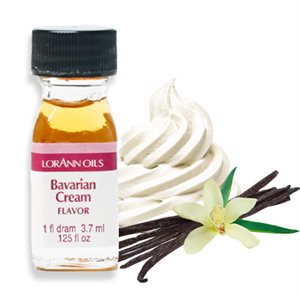 lorann oil, bavarian cream flavor (vanilla), 1 dram