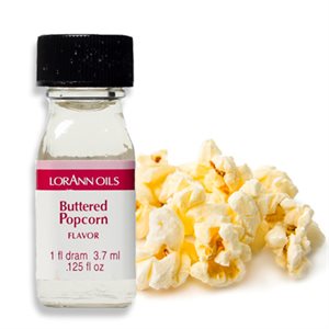 lorann oil, buttered popcorn flavor, 1 dram