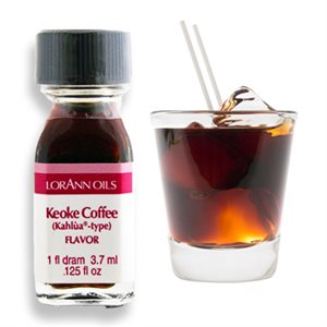 lorann oil, coffee, keoke flavor (kahlua type), 1 dram