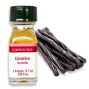 lorann oil, licorice flavor, 1 dram