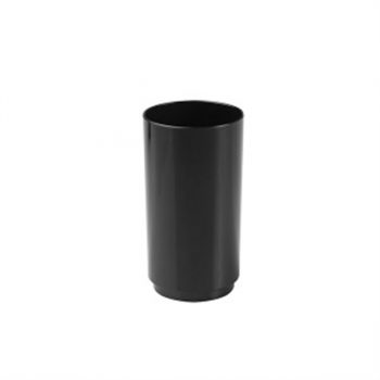 Plastic Disposables - Mini Cylinder Pack of 50 Black
