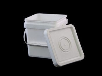 Square Polypail with Lid 5L