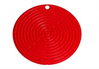 Le Creuset Silicone Round Cool Tool Trivet (4 Colours) - Cerise