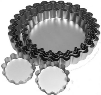 Silverwood Fluted Flan Dish 4cm Deep 20cm