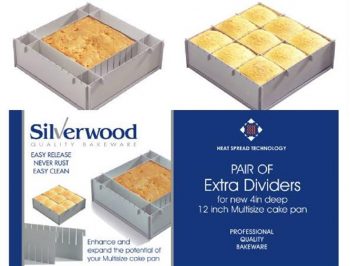 silverwood extra divider set for multisize cakepan