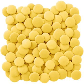 wilton candy melts yellow buttons