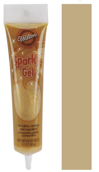 Wilton Sparkle Gel Gold