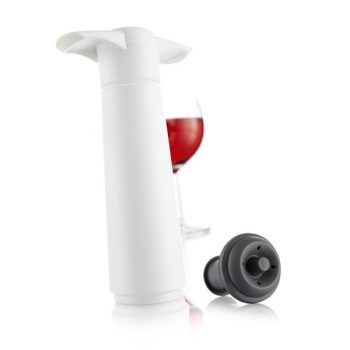 Vacu Vin Wine Saver Gift Set 2 Stoppers White