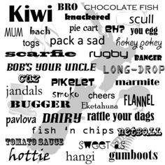 Paper+Design Lunch Napkin 33cm Kiwi Sayings
