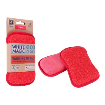 White Magic Microfibre Eco Washing Up Pad (9 Colours)